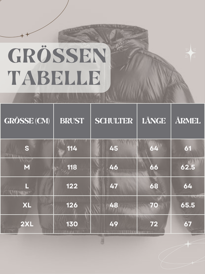 Leichte Daunenjacke für Herren mit Kapuze | Winter