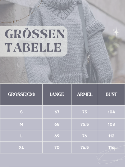 Oversized Rollkragenpullover | Warmer Winter Look