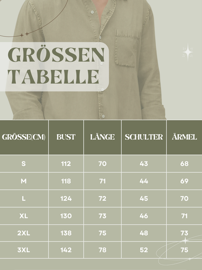 Langarm-Poloshirt für Herren | Lässige Passform