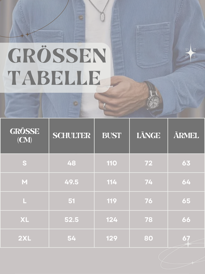 Herren Cordjacke | Lässiger Schnitt mit Brusttaschen