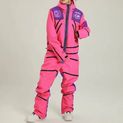 Ski Overall Damen | Wasserfest, Mit Kapuze | Winter 5