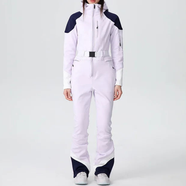 Jumpsuit Skianzug für Damen, wasserdicht und warm für den Winter