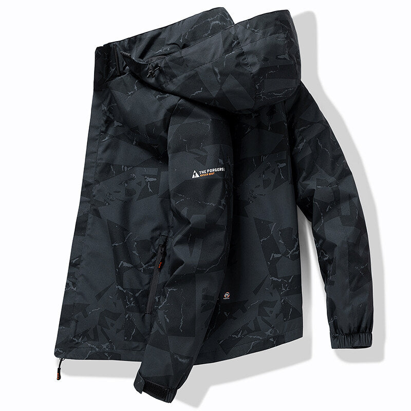 Skijacke Herren, Wasserabweisend, Mit Kapuze | Winter 0