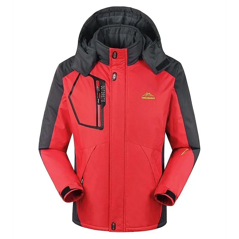 Skijacke für Männer | Wasserfest, Hooded, Sportliches Design | Winter 3