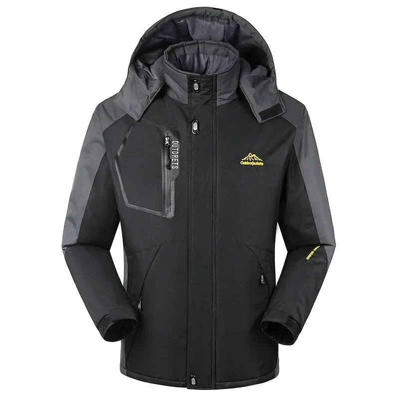 Skijacke für Männer | Wasserfest, Hooded, Sportliches Design | Winter 4