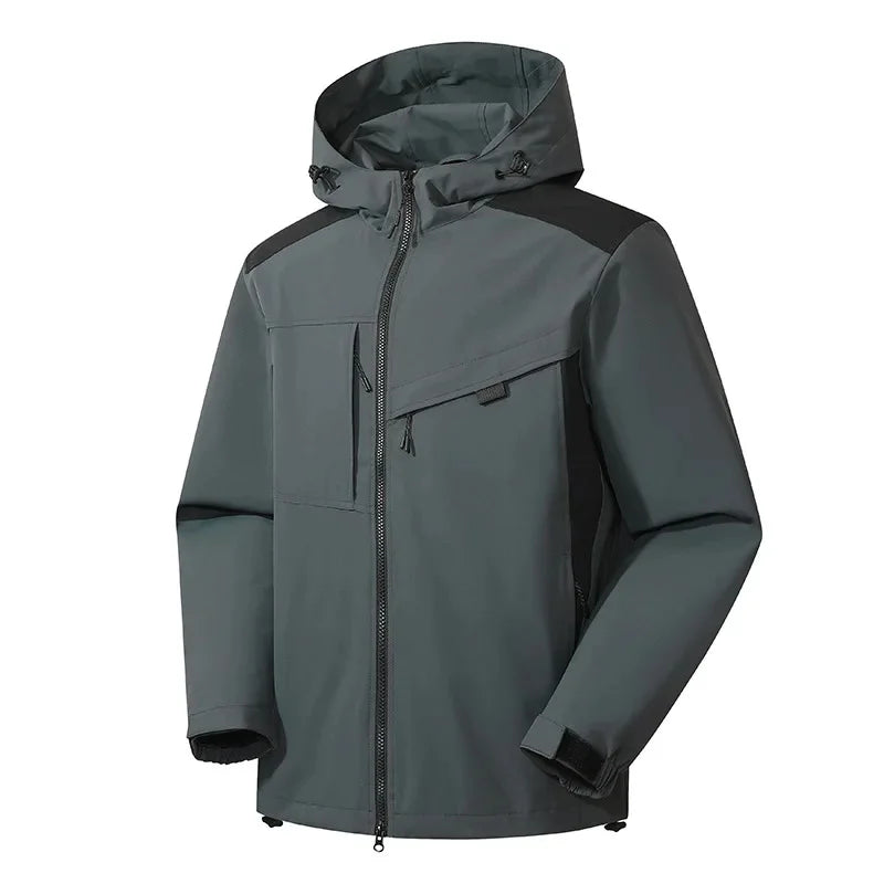 Skijacke für Männer | Winter, Hooded, Casual Fit | 10