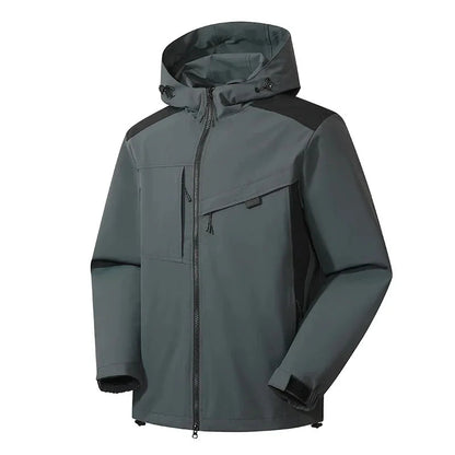 Skijacke für Männer | Winter, Hooded, Casual Fit | 10