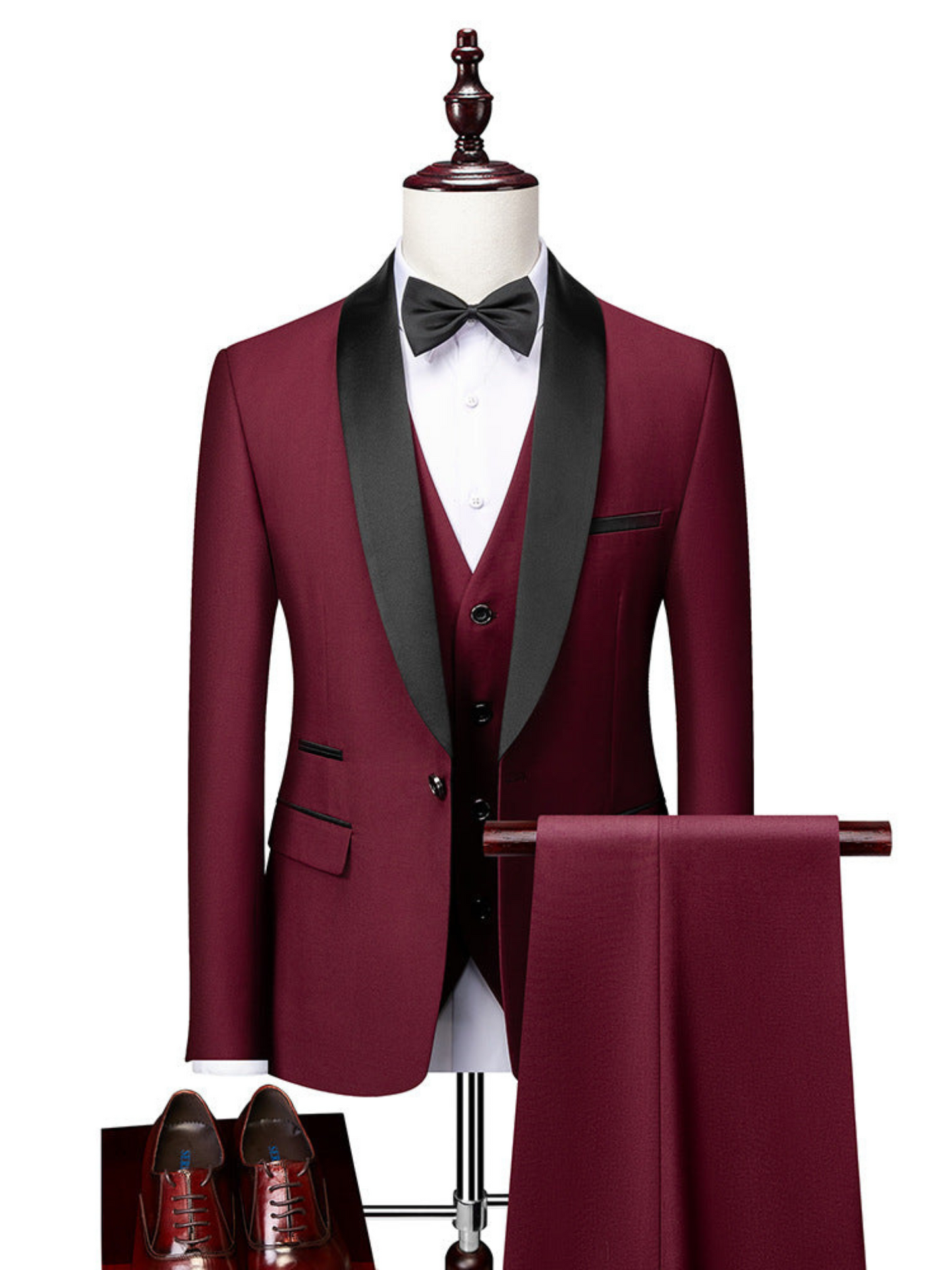 Slim Fit Anzug-Set für Herren | Elegantes Design 1
