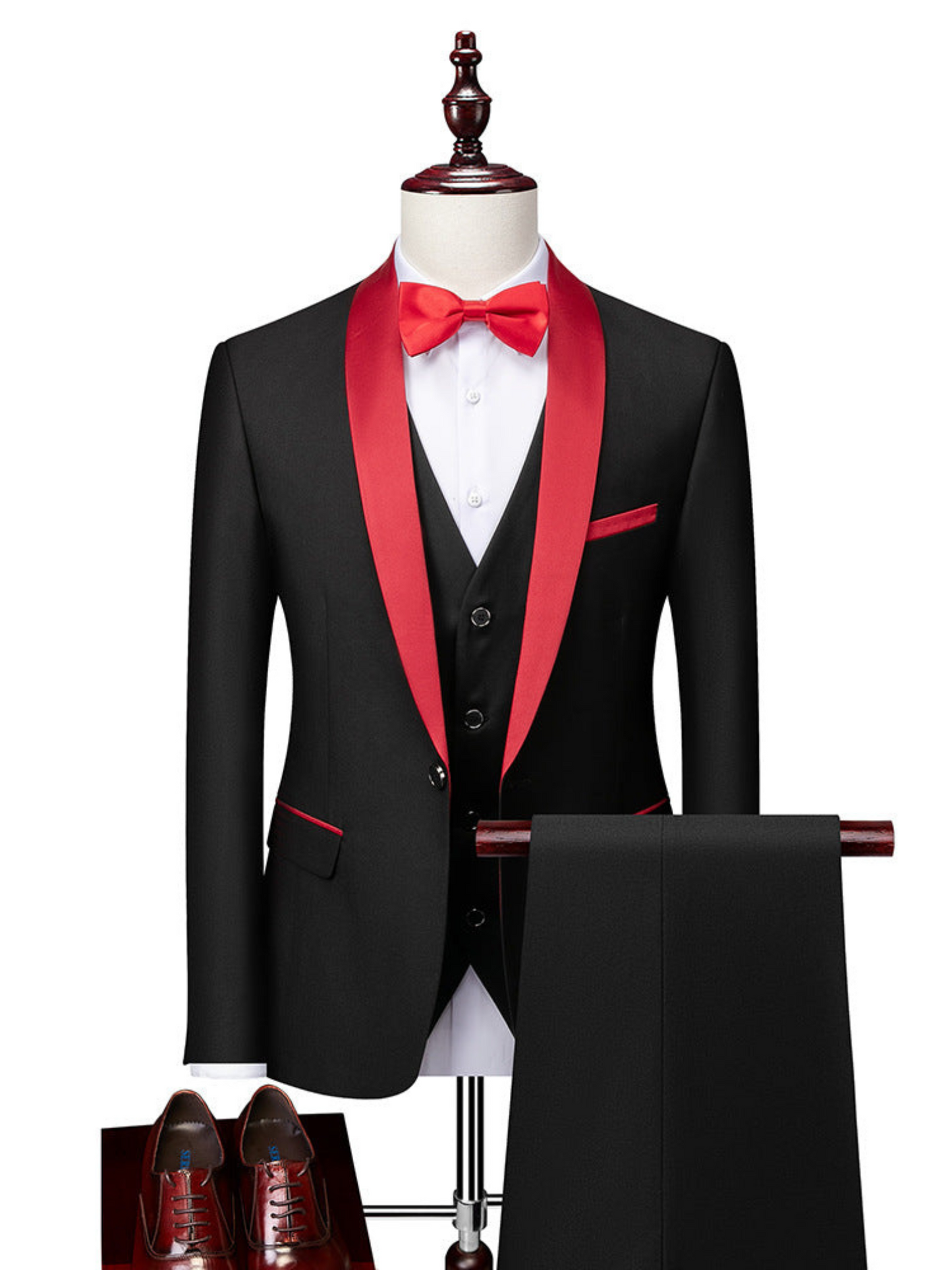 Slim Fit Anzug-Set für Herren | Elegantes Design 4