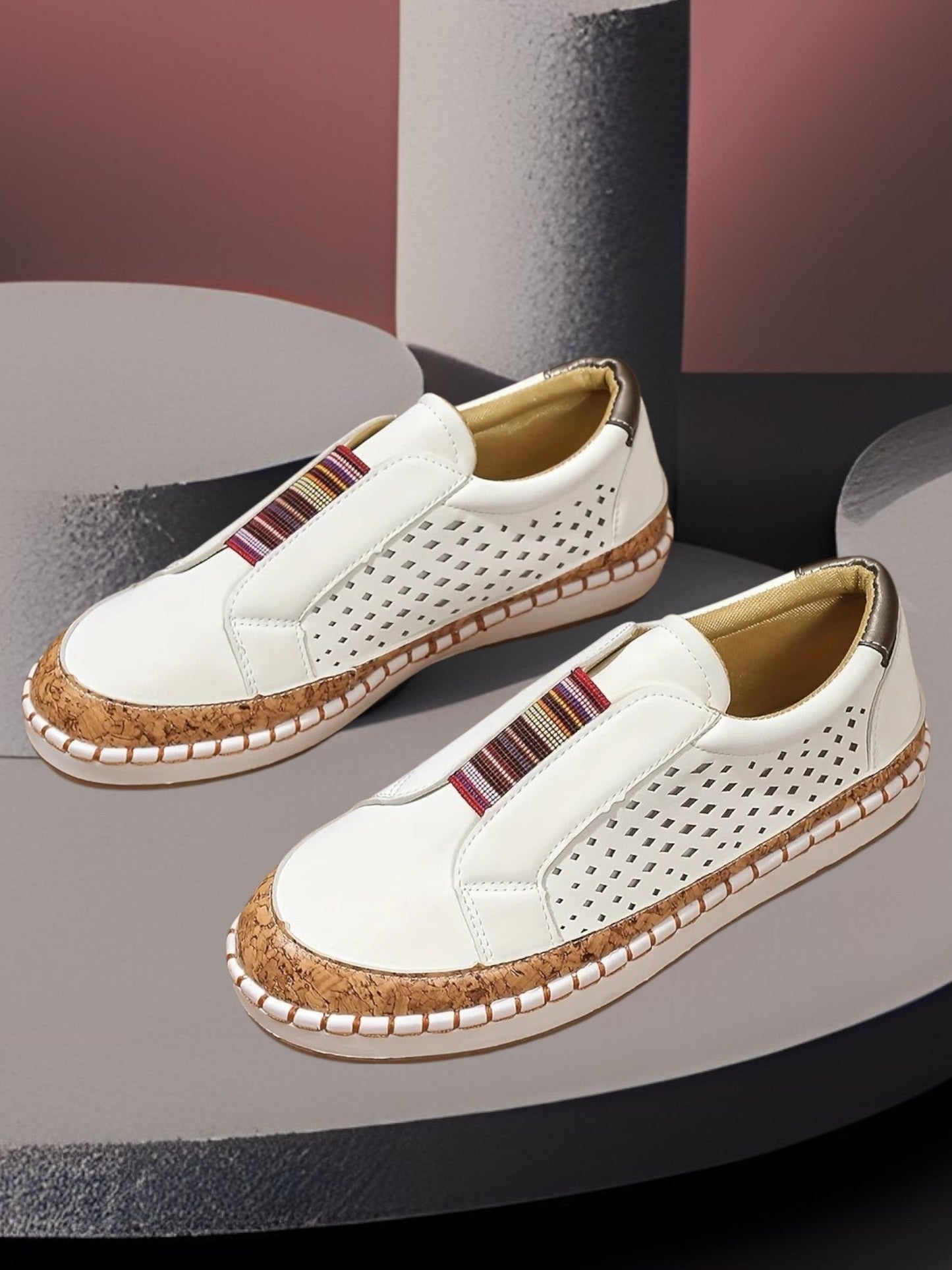 Slip-on-Schuhe mit schockabsorbierenden Sohlen für den ganzen Tag Komfort 1