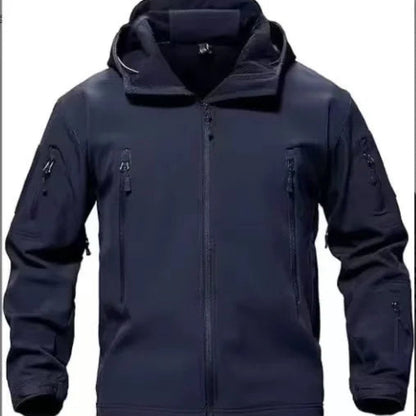 Softshell-Leichtjacke für Herren | Mit Kapuze, Windabweisend 2