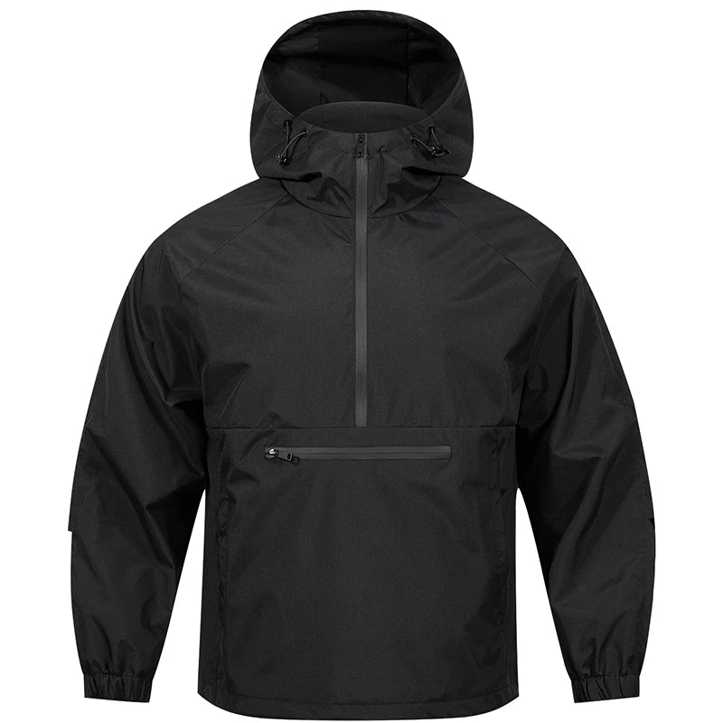 Softshell Jacke Herren, Kapuze, Atmungsaktiv | Frühling und Herbst 0