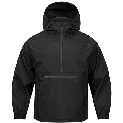 Softshell Jacke Herren, Kapuze, Atmungsaktiv | Frühling und Herbst 0