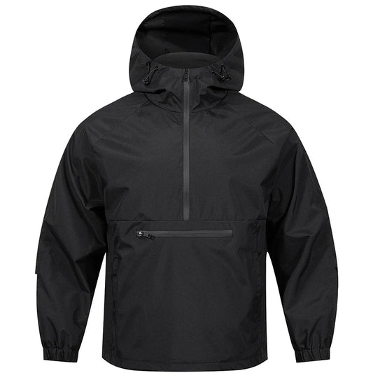 Softshell Jacke Herren, Kapuze, Atmungsaktiv | Frühling und Herbst 0