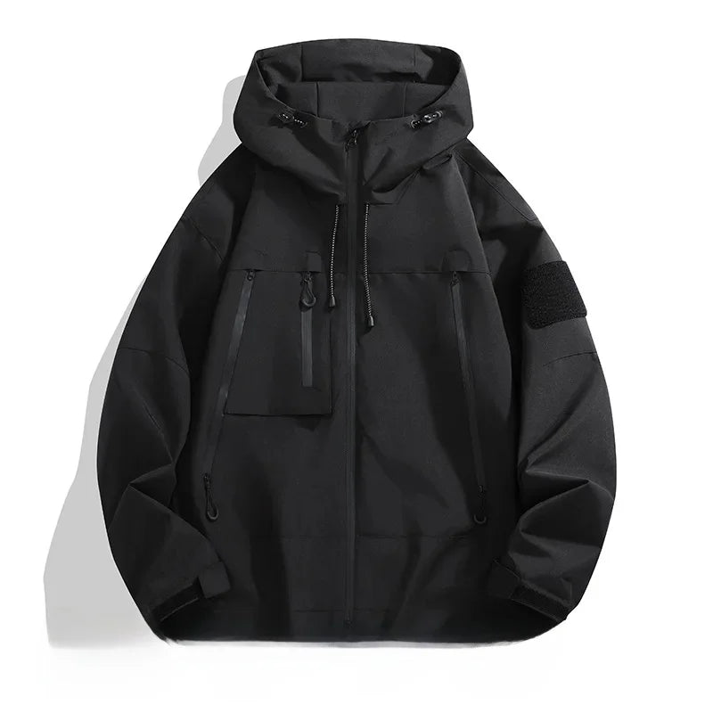 Softshell Jacke Herren, Lockere Passform, Mit Kapuze | Outdoor 1