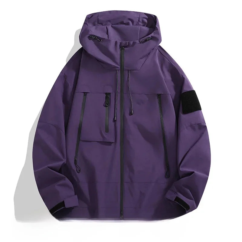 Softshell Jacke Herren, Lockere Passform, Mit Kapuze | Outdoor 2