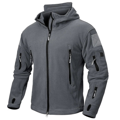Softshelljacke Herren, Wasserabweisend, Abnehmbare Kapuze | Funktional 4
