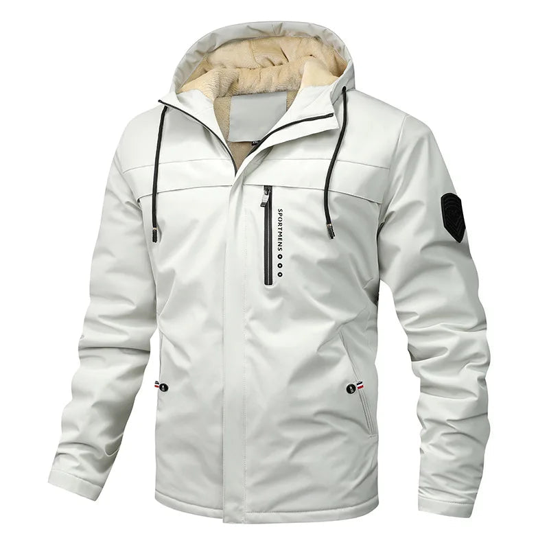 Winter Steppjacke für Herren | Fleecegefüttert, Sportlich