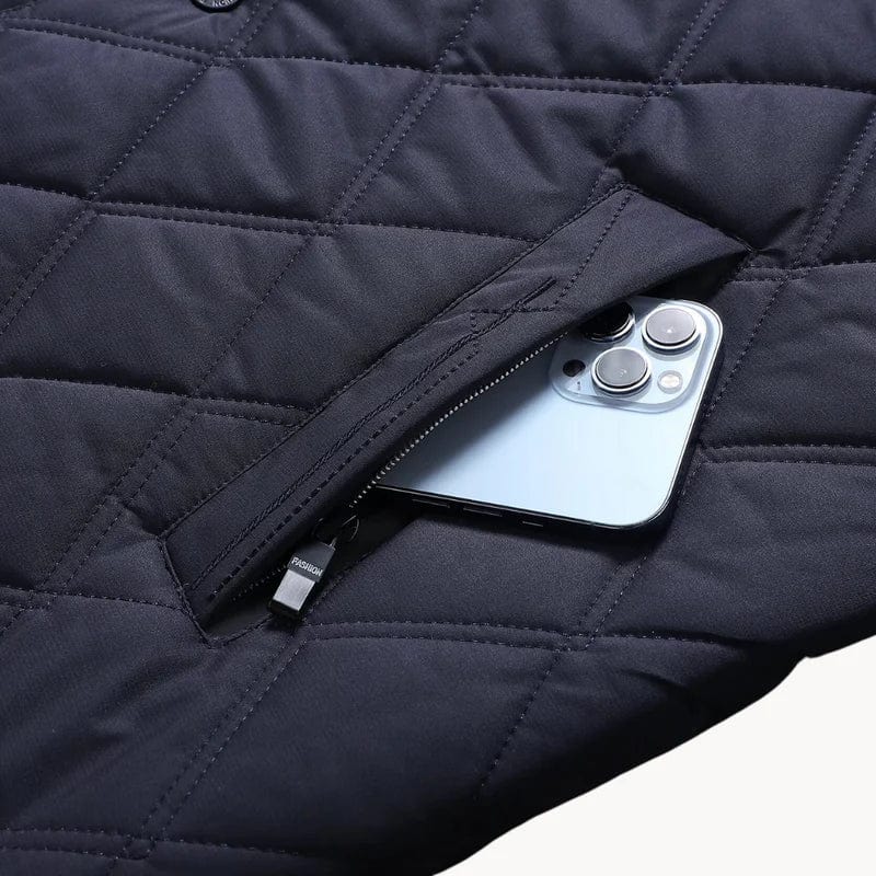 Steppjacke für Herren | Regular Fit | Mit Reißverschlusstaschen | 6