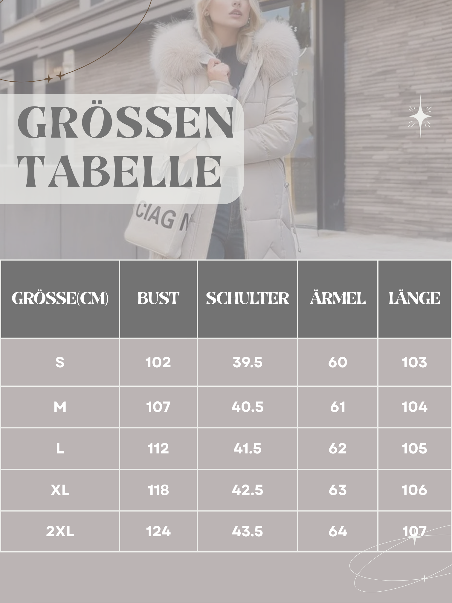 Steppmantel Damen | Verlängerte Länge 6