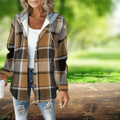 Stilvolle Übergangsjacke – winddicht, warm und bequem geschnitten