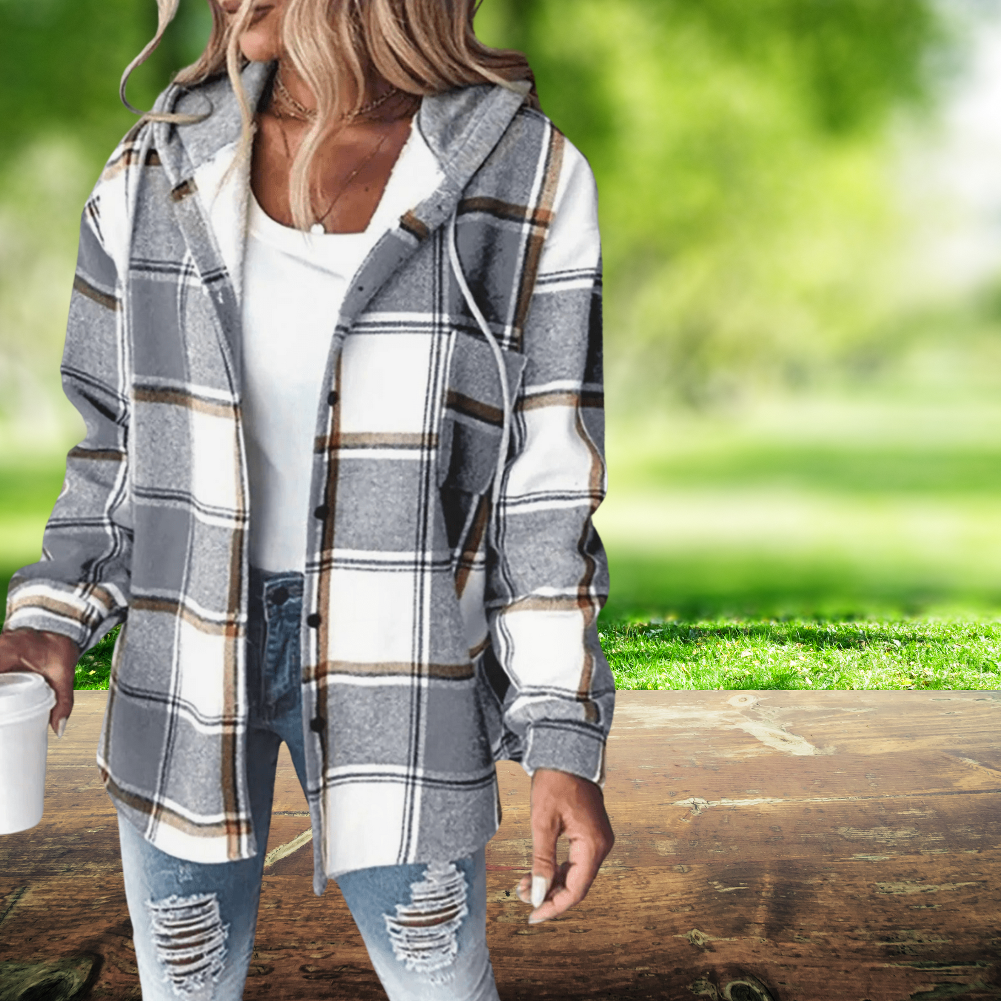 Stilvolle Übergangsjacke – winddicht, warm und bequem geschnitten