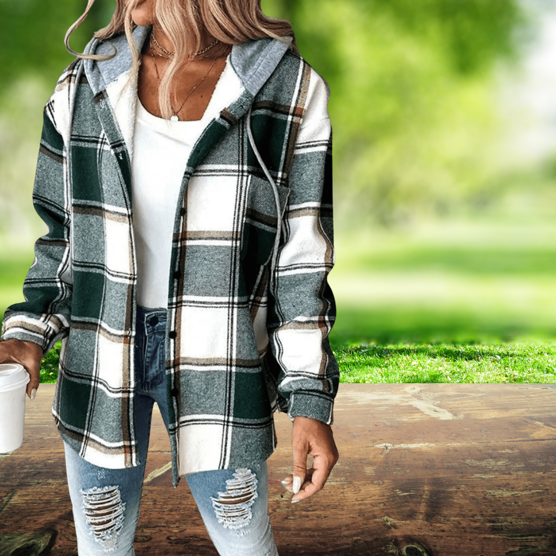 Stilvolle Übergangsjacke – winddicht, warm und bequem geschnitten