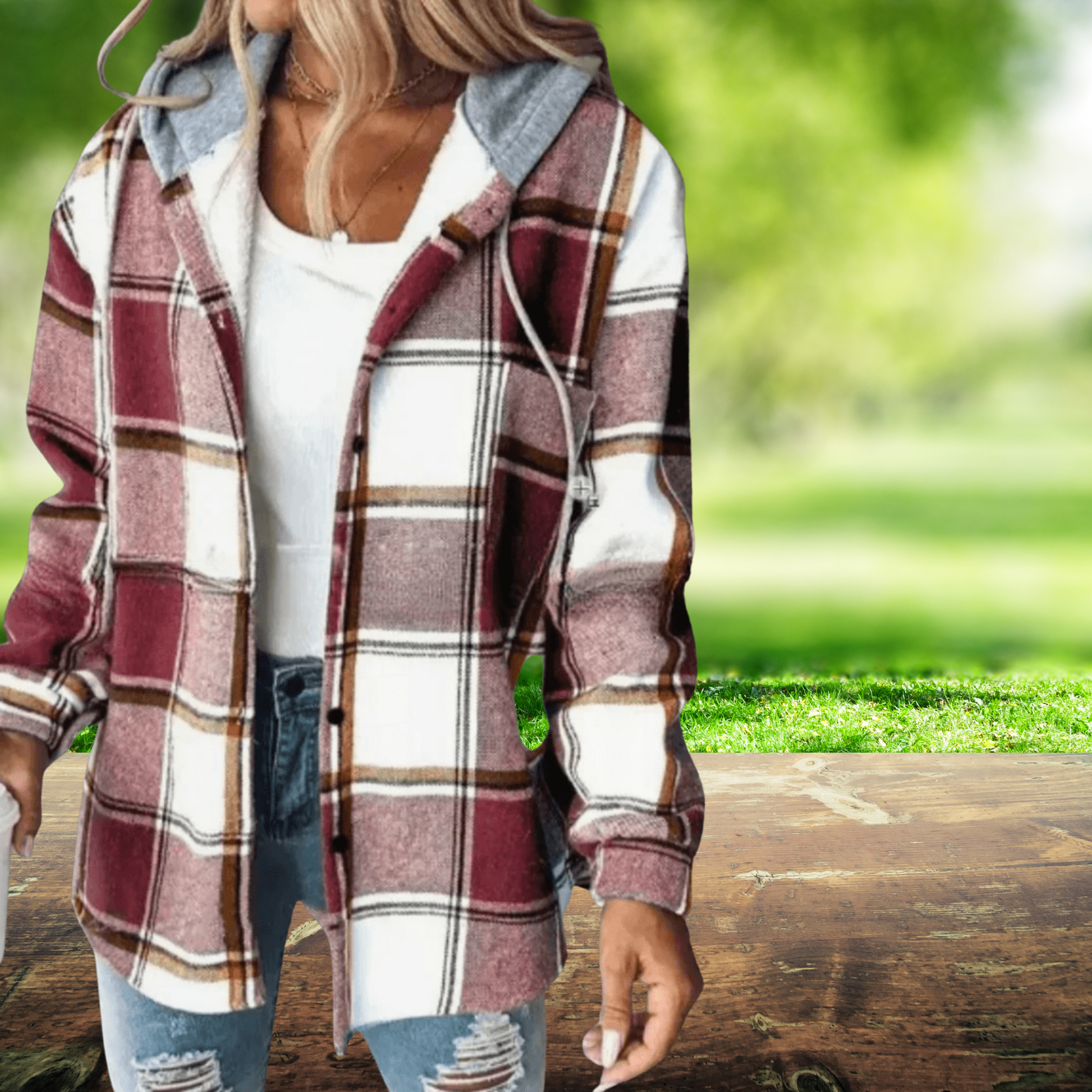 Stilvolle Übergangsjacke – winddicht, warm und bequem geschnitten