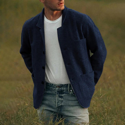 Strickjacke für Herren, Funktionelle Taschen | Lässige Passform