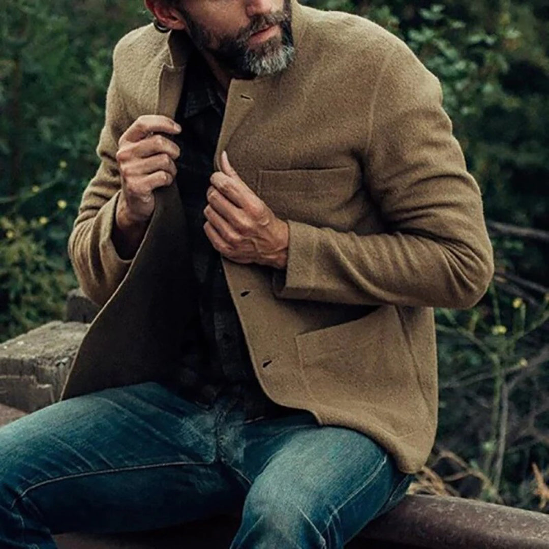 Strickjacke für Herren, Funktionelle Taschen | Lässige Passform