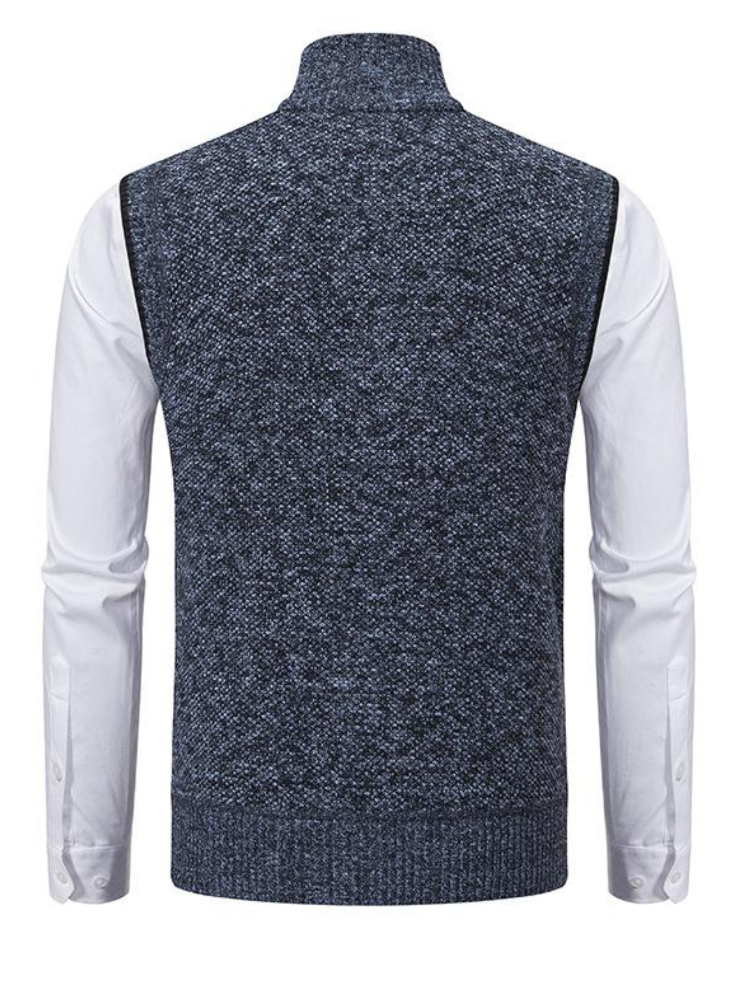 Strukturmusterweste für Herren | Slim Fit 1