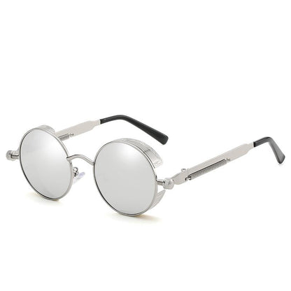 Steampunk-Sonnenbrille für Männer/Frauen mit polarisierten Gläsern und UV400-Schutz