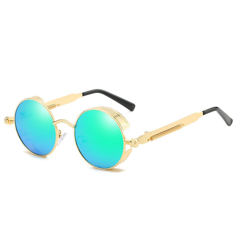 Steampunk-Sonnenbrille für Männer/Frauen mit polarisierten Gläsern und UV400-Schutz