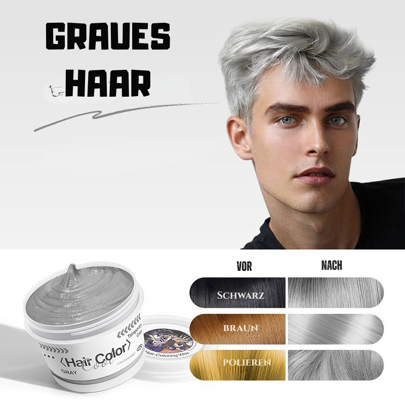 Temporäres Haarfärbewachs für Männer und Frauen 1