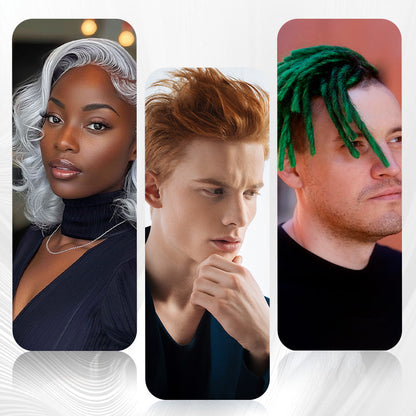 Temporäres Haarfärbewachs für Männer und Frauen 2