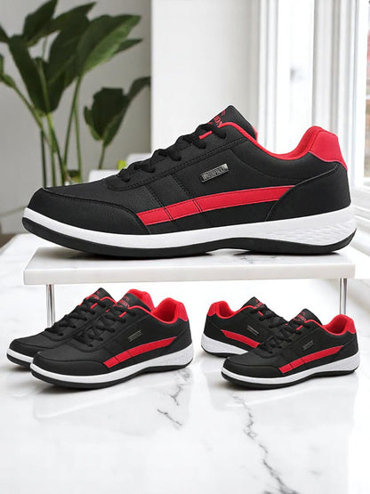 Theodore | Wasserdichte Orthopädische Turnschuhe mit Ergonomischer Unterstützung für Damen und Herren | Schwarz