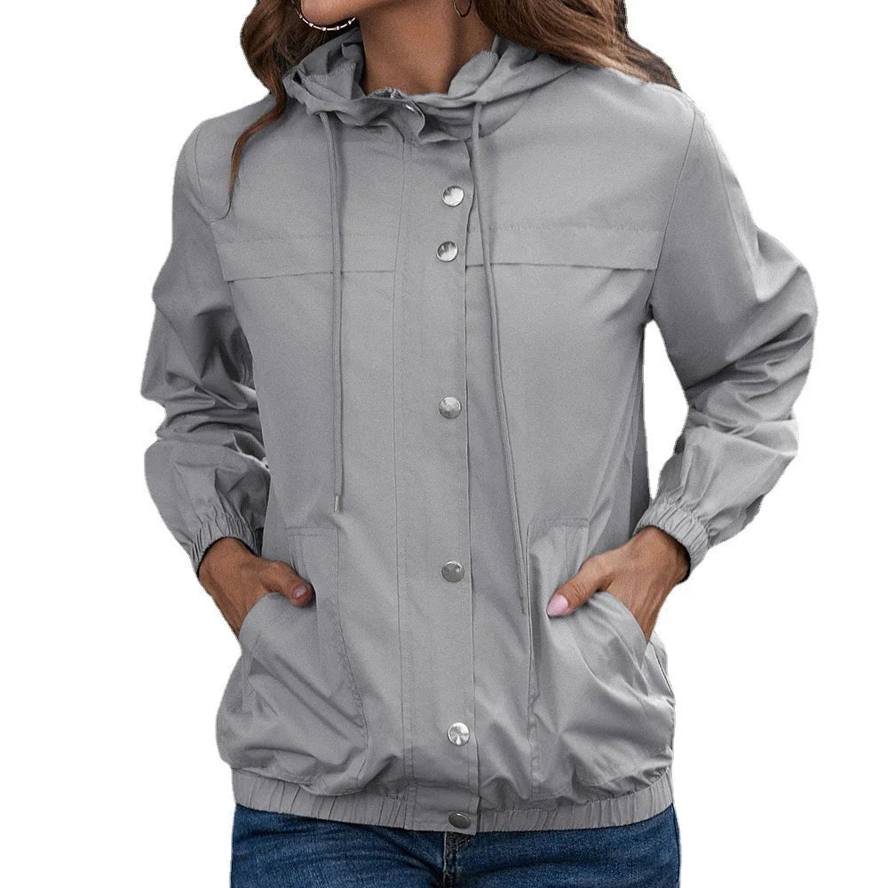 Trenchcoat Damen | Wasserabweisend, Mit Kapuze | Reguläre Passform | 5