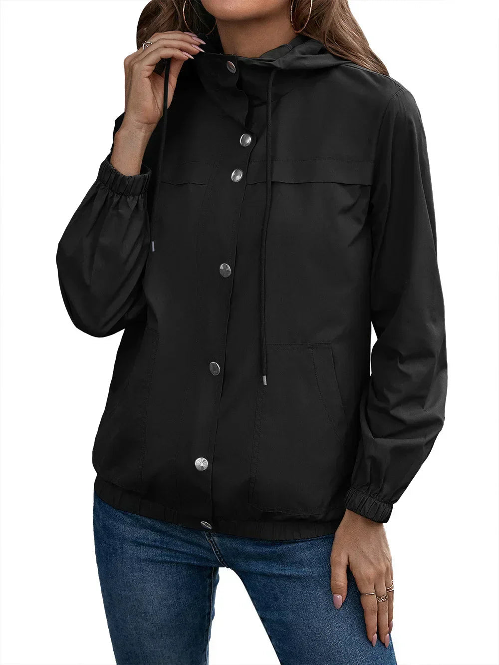 Trenchcoat Damen | Wasserabweisend, Mit Kapuze | Reguläre Passform | 6