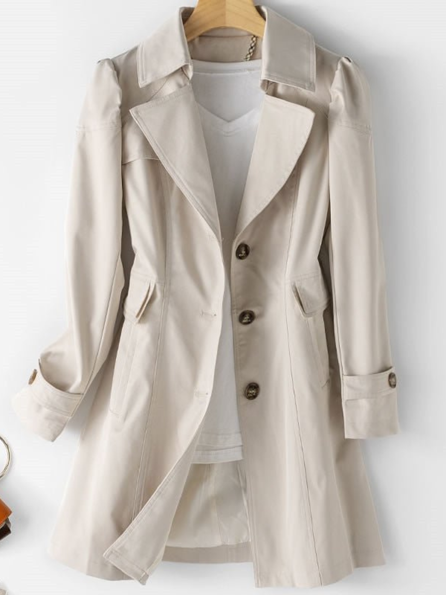 Trenchcoat für Damen | Zeitloses Design, schmeichelnde Passform 0