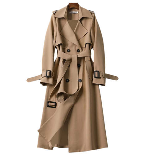 Trenchcoat für Damen | Zweireihiges Design 0