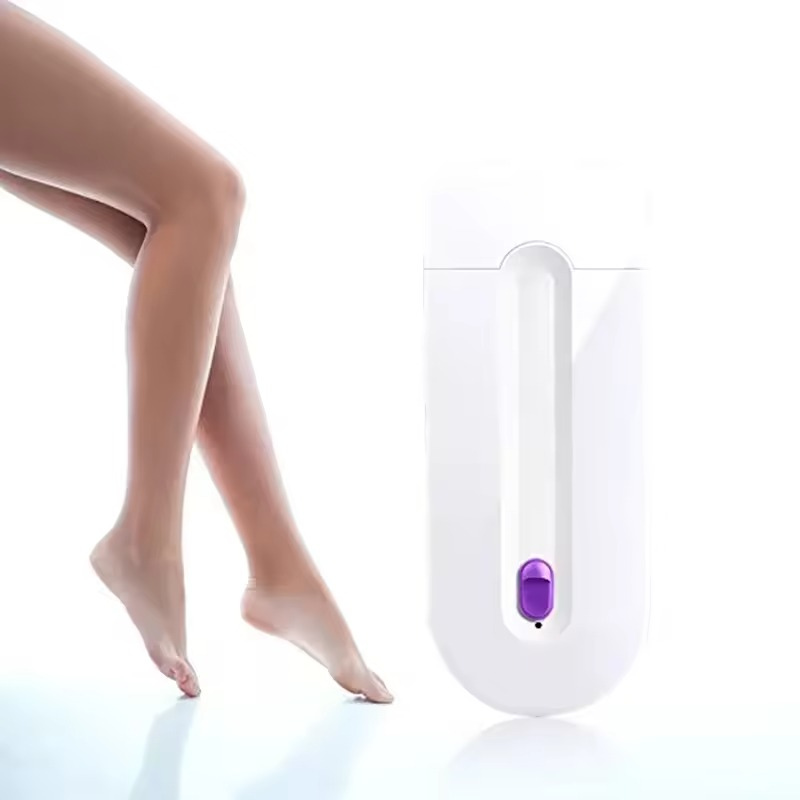 Mini Haarentfernungsgerät – Schmerzfreier Laser-Epilator für Gesicht, Bikini und Unterarme