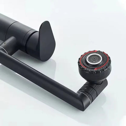 360° Drehbarer Wasserhahn mit 2-in-1 Sprühkopf – Flexibel für Küche & Bad