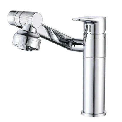 360° Drehbarer Wasserhahn mit 2-in-1 Sprühkopf – Flexibel für Küche & Bad