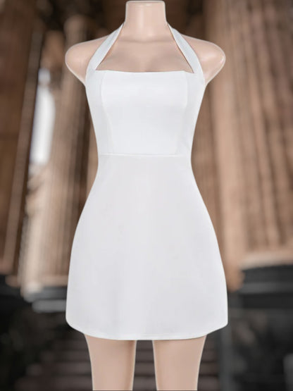 Veloura | Elegantes Damenkleid mit figurbetontem Schnitt für festliche Anlässe | WeiB 3