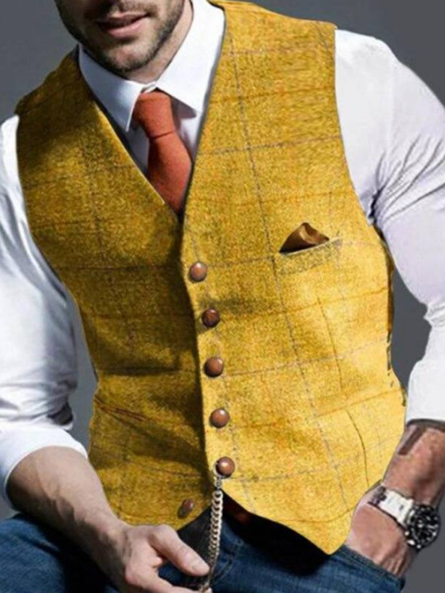 Vintage Weste für Herren | Zeitloses Design 2