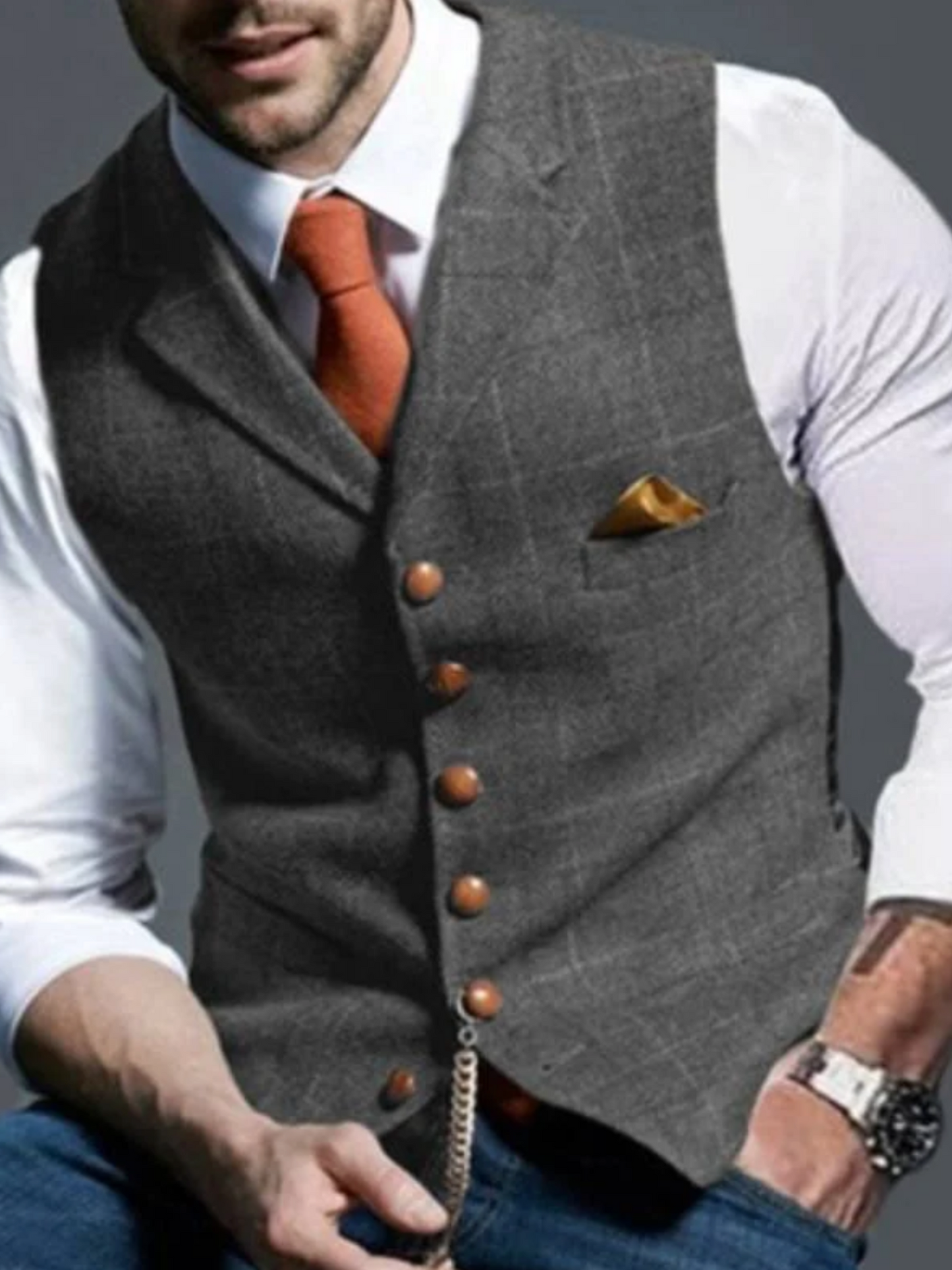 Vintage Weste für Herren | Zeitloses Design 5