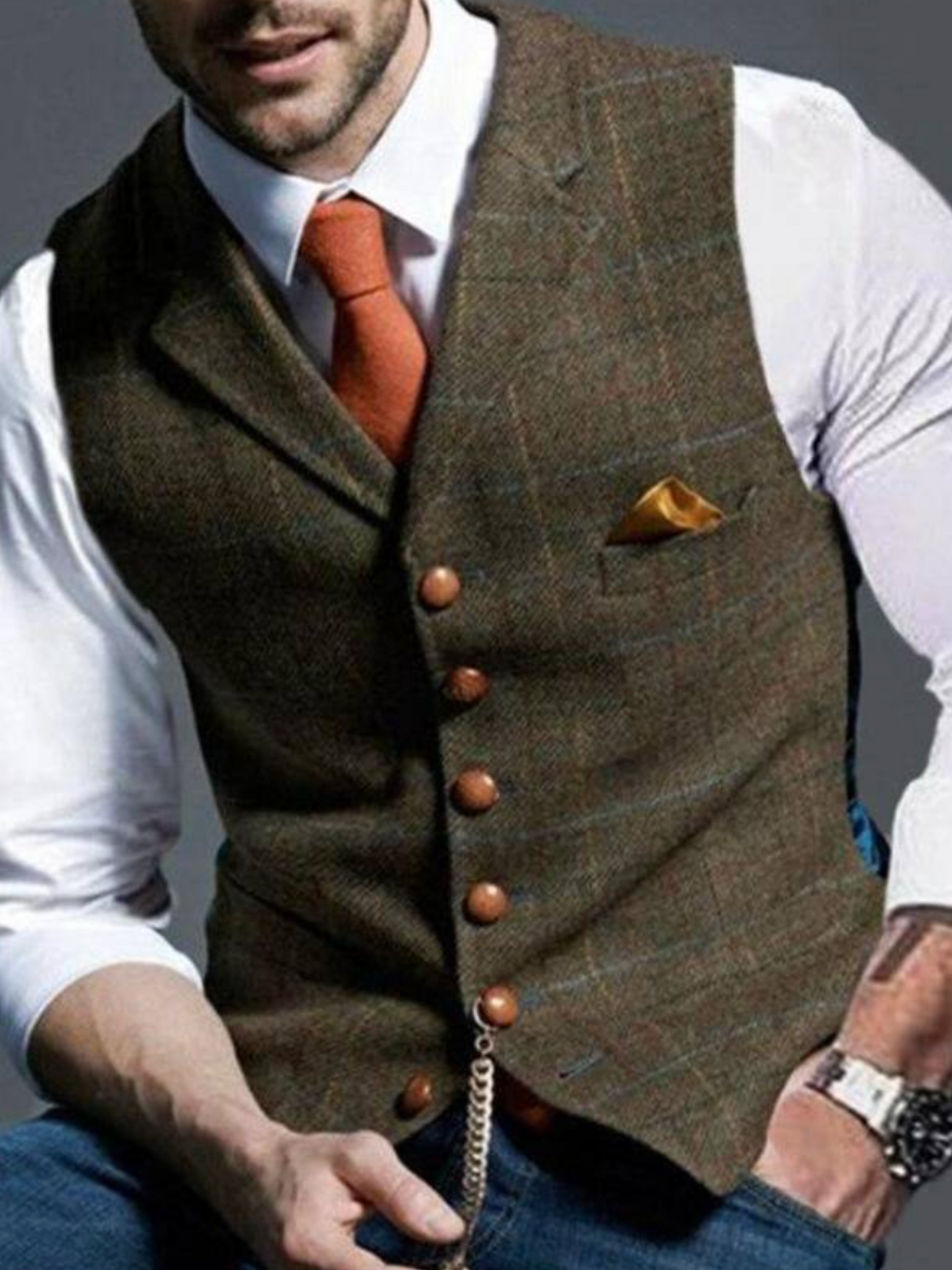 Vintage Weste für Herren | Zeitloses Design 6