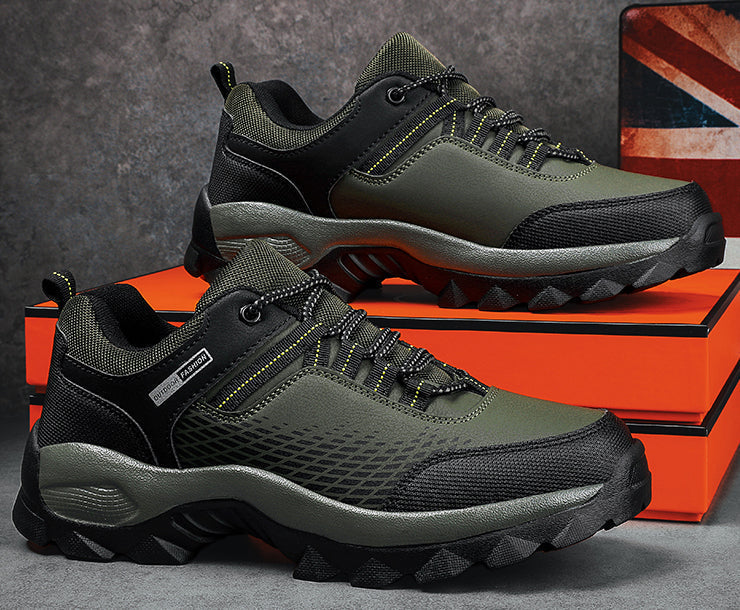 Wanderschuhe für Herren, Flexibles Design, Atmungsaktives Obermaterial | Knöchelhoch 0