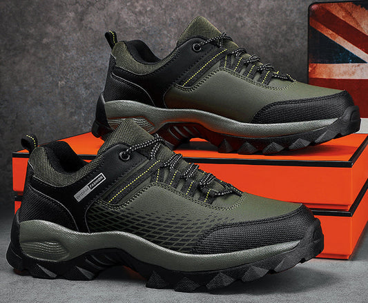 Wanderschuhe für Herren, Flexibles Design, Atmungsaktives Obermaterial | Knöchelhoch 0