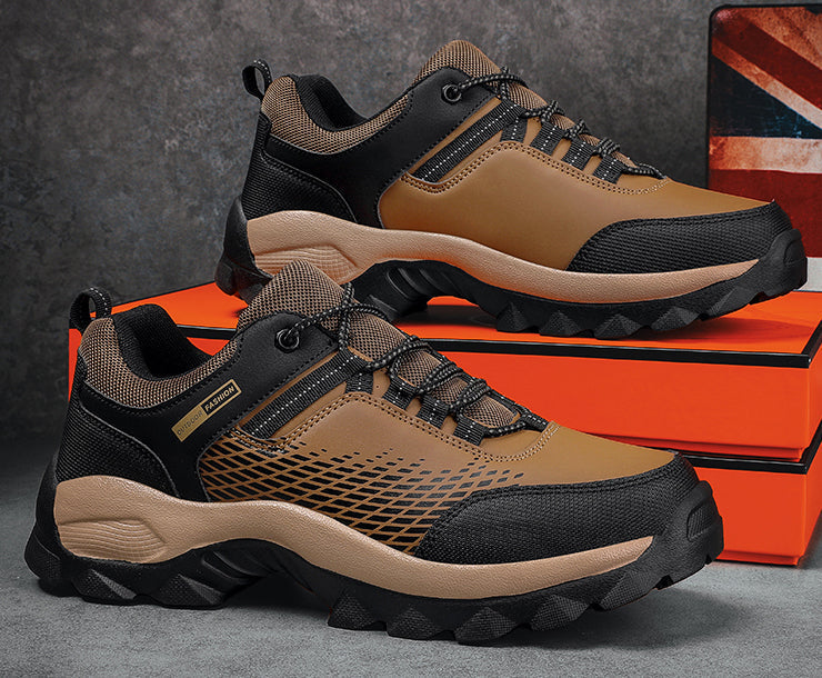 Wanderschuhe für Herren, Flexibles Design, Atmungsaktives Obermaterial | Knöchelhoch 2